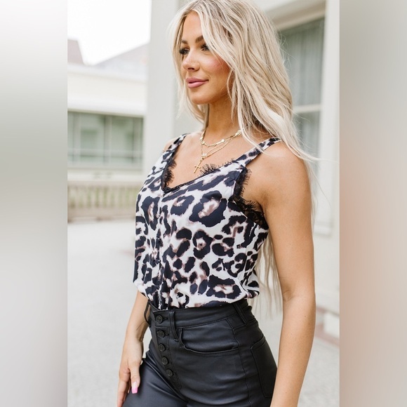 Fierce Feline Black Leopard Bodysuit - Picture 4 of 5